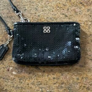 Black Sequin Women's Bag